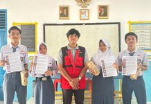 Mahasiswa KKN-T Inovasi Desa Fakultas Hukum Unhas Tingkatkan Kesadaran Hukum Siswa SMA Negeri 8 Sidrap